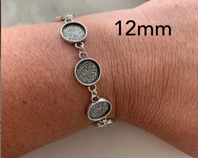 Bracelet Making kits - Complete make Bracelet Kit Includes Glass - Perfect Pendants Plus