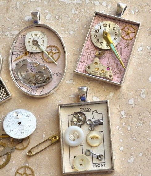 30x40mm Large Oval Blank Cameo Setting Pendant Trays - Perfect Pendants Plus